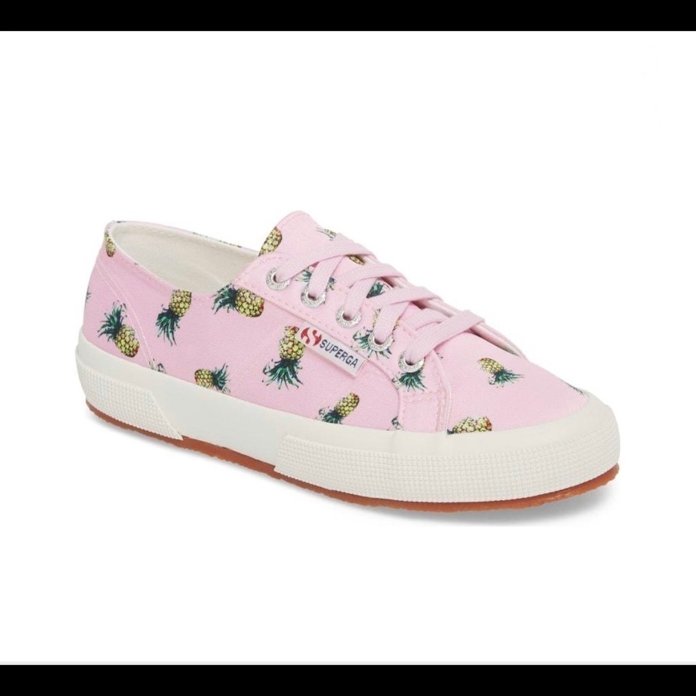 SUPERGA SATINFANT PINEAPPLE SATIN SNEAKER  ❤️ SZ‎ 6.5